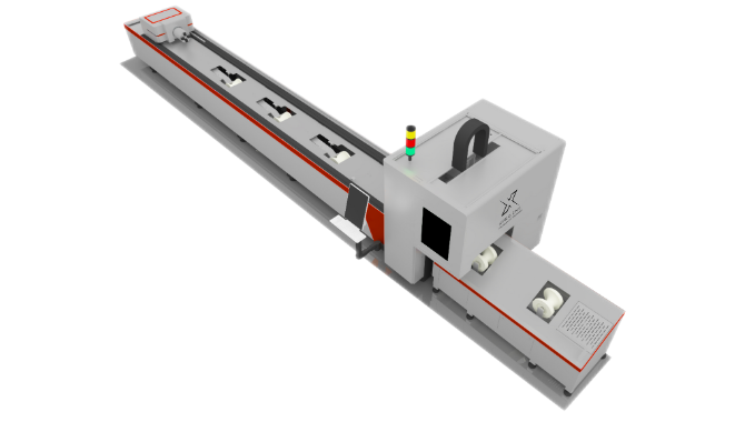 crux xprocnc two xpro CNC machines Tube Metal Fiber Laser Cutting Machine