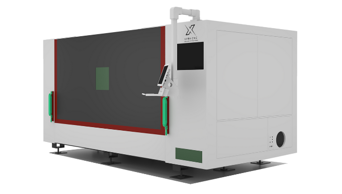 draco xprocnc one xpro CNC machines Close Table Fiber Laser Cutting Machine