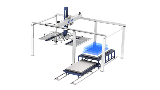 petra xprocnc three xpro CNC machines XXXL Multi Table Feeder For Fiber Laser Cutting Machine
