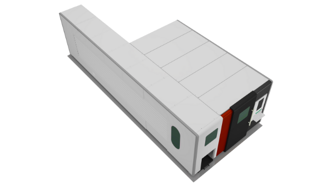 Ultra Power Sheet & Tube Laser Cutting Machine Centaurus Xpro Cnc