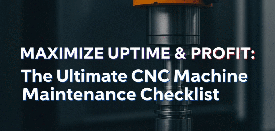 Maximize Uptime & Profit_ The Ultimate CNC Machine Maintenance Checklist