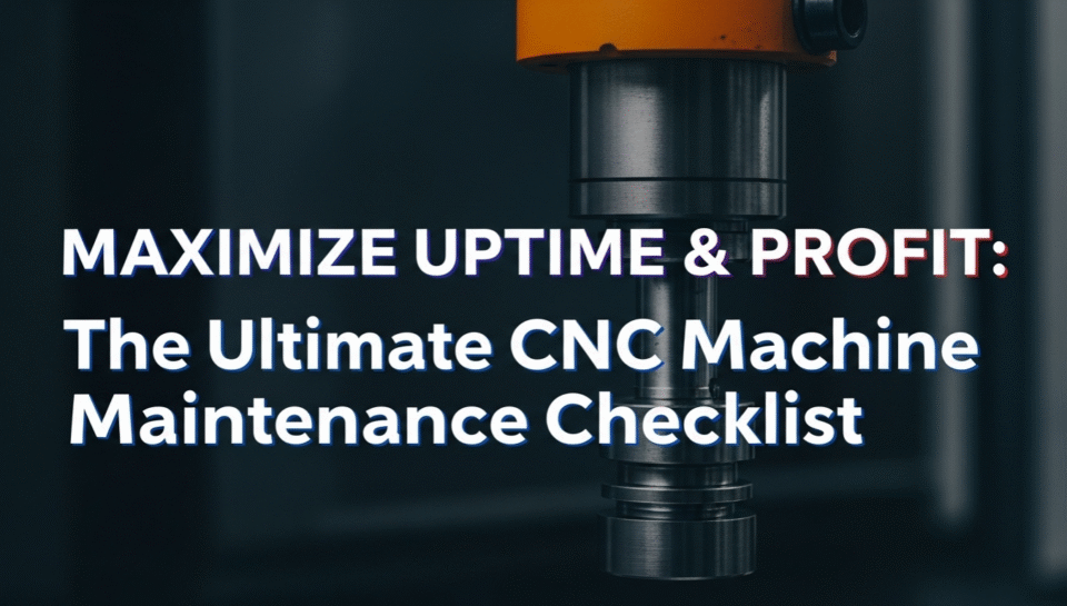 Maximize Uptime & Profit_ The Ultimate CNC Machine Maintenance Checklist