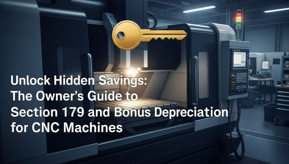 Unlock Hidden Savings_ The Owner’s Guide to Section 179 and Bonus Depreciation for CNC Machines