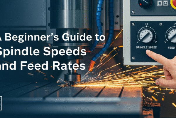 Machining controls with sparks flying