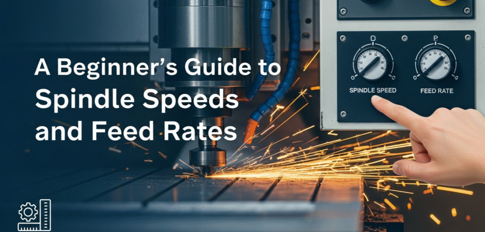 Machining controls with sparks flying