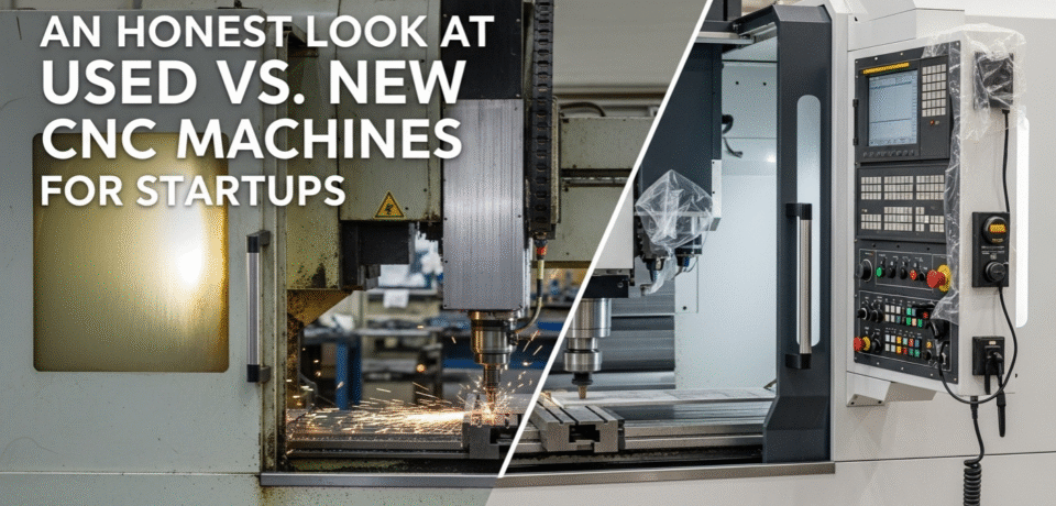 Comparison of used and new CNC machines