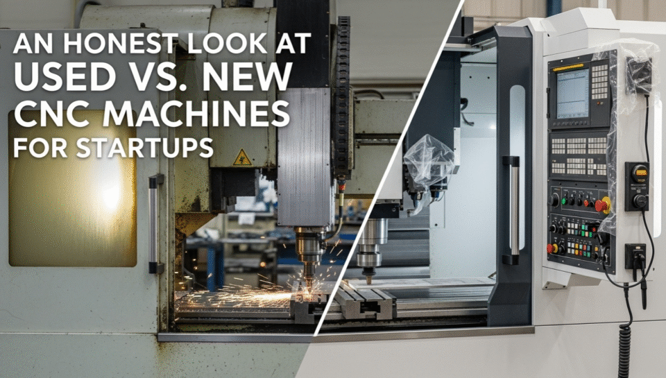 Comparison of used and new CNC machines