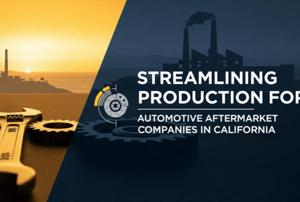 Streamlining Production for Automotive Aftermarket Companies in California Automotive production efficiency in California
