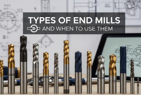 Types of End Mills and When to Use Them_ A Visual Guide Various end mills for machining applications