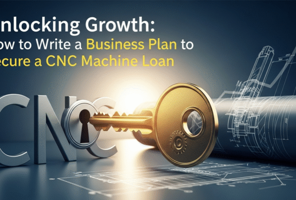 Unlocking Growth_ How to Write a Business Plan to Secure a CNC Machine Loan Key to CNC machine loan success