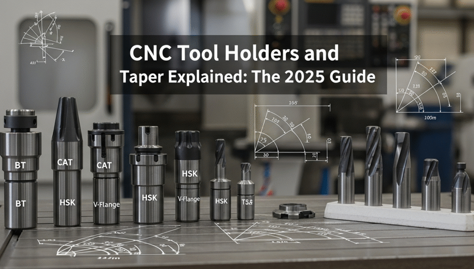CNC Tool Holders and Taper Types Explained The 2025 Guide (CAT vs. BT vs. HSK)
