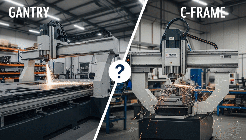 Gantry vs. C-Frame CNC Which Machine Design is Right for Your Shop Gantry vs. C-Frame CNC Which Machine Design is Right for Your Shop