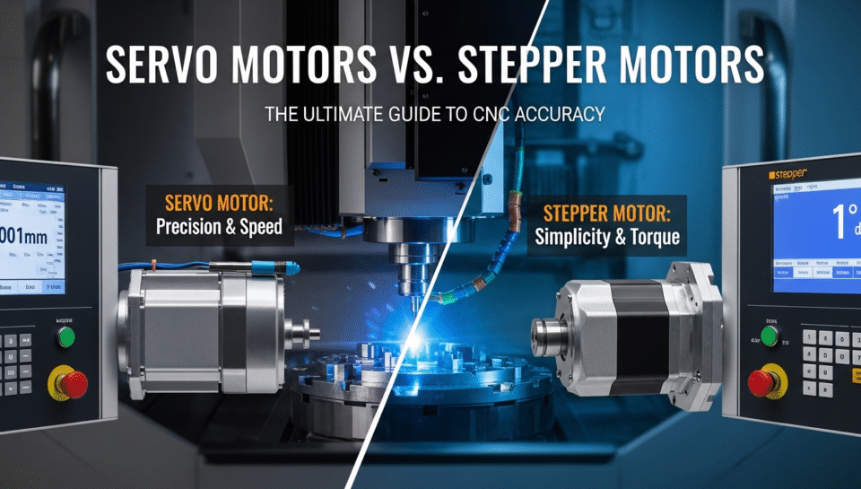 Servo Motors vs. Stepper Motors The Ultimate Guide to CNC Accuracy