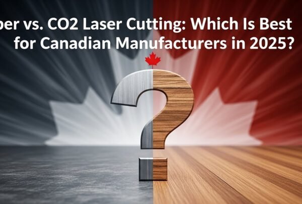 Fiber vs. CO₂ Laser Cutting Which Is Best for Canadian Manufacturers in 2025 Fiber vs. CO₂ Laser Cutting: Which Is Best for Canadian Manufacturers in 2025?