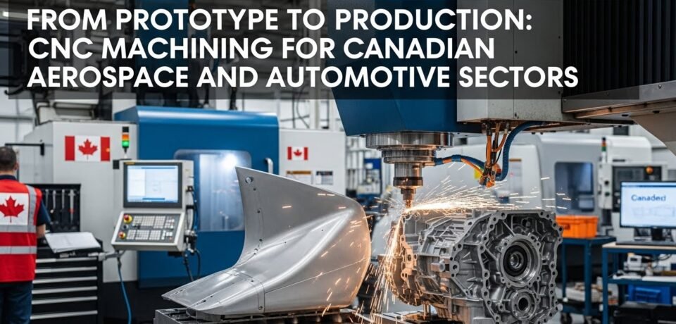 From Prototype to Production: CNC Machining for Canadian Aerospace and Automotive Sectors