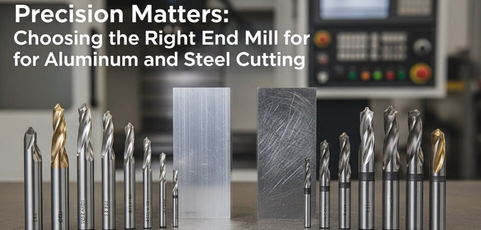 Precision Matters Choosing the Right End Mill for Aluminum and Steel Cutting