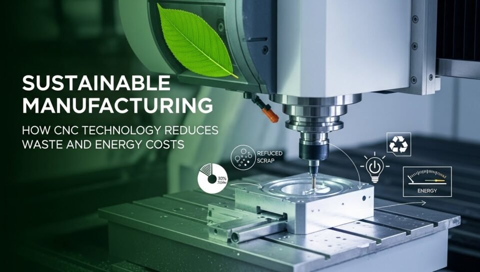 Sustainable Manufacturing: How CNC Technology Reduces Waste and Energy Costs