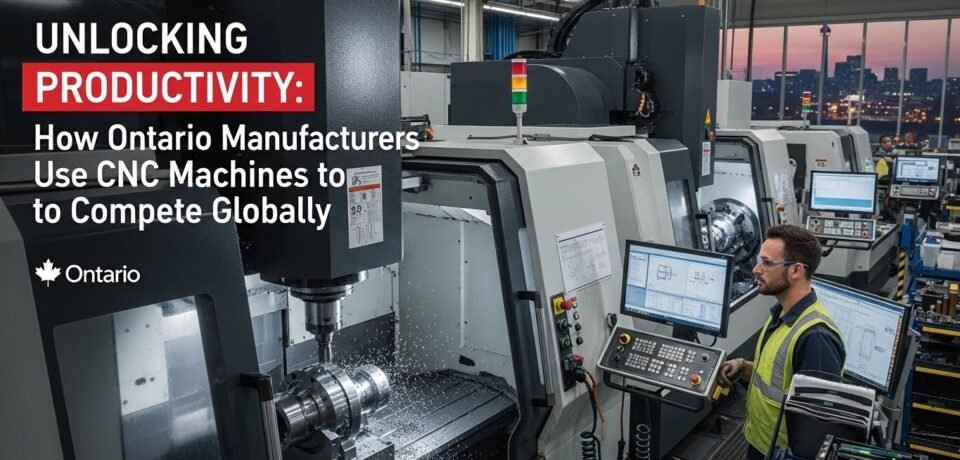 Unlocking Productivity: How Ontario Manufacturers Use CNC Machines to Compete Globally