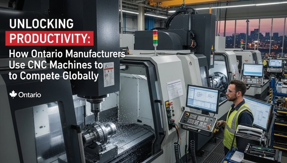 Unlocking Productivity: How Ontario Manufacturers Use CNC Machines to Compete Globally